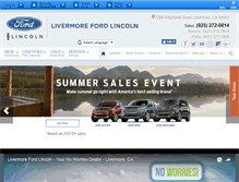 Tablet Screenshot of livermoreford.net